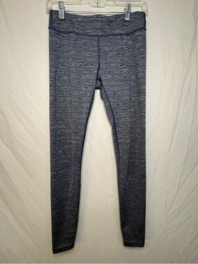 Ivivva by Lululemon Girls 14 Heather Grey Purple Leggings